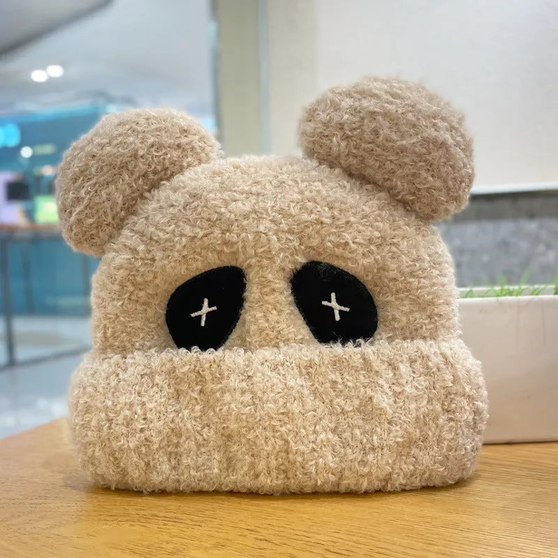Cute Cartoon Panda Wool Hat - Bellarte Enchanté Cute Cartoon Panda Wool Hat